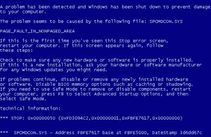  TOTAL DATA RECOVERY
From the
BLUE SCREEN OF DEATH 